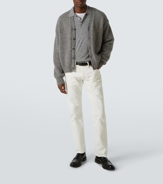 Polo in maglia di lana, seta e cashmere | Lardini