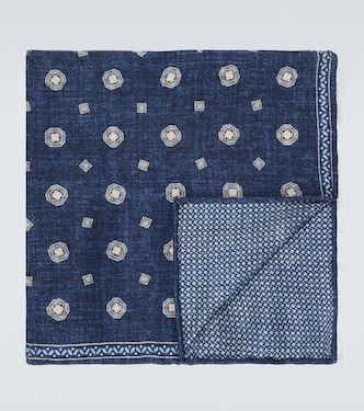 Silk pocket square | Brunello Cucinelli
