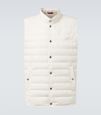 Padded down vest | Brunello Cucinelli