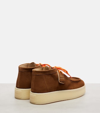 Botines con plataforma de ante | Miu Miu