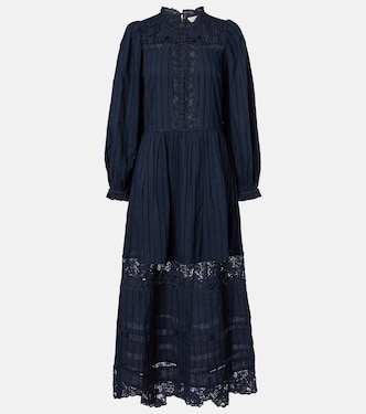 Midikleid Amelie aus Spitze und Baumwolle | Ulla Johnson
