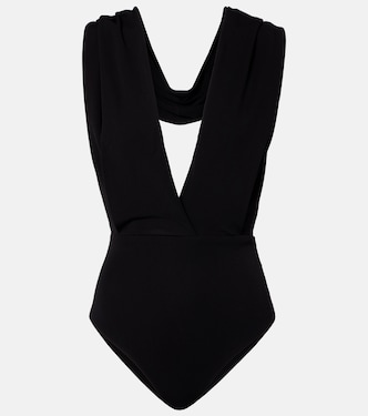 Hooded jersey bodysuit | Balmain