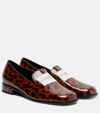Logo patent leather loafers | Givenchy