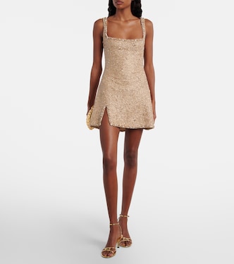 Athena embellished minidress | Clio Peppiatt