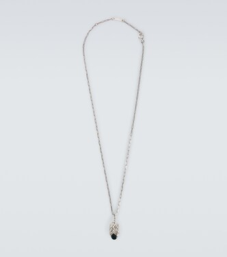 Sterling silver pendant necklace | Bottega Veneta