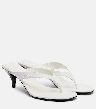 Vittoria leather thong sandals | Gucci