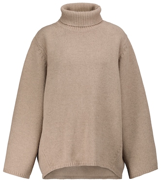 Wool and cashmere turtleneck sweater | Toteme