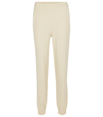 Moscow straight stretch-crêpe pants | Asceno
