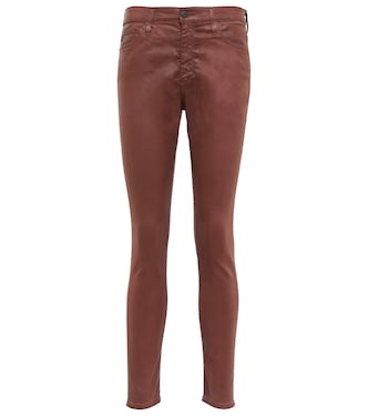 Farrah high-rise skinny jeans | AG Jeans