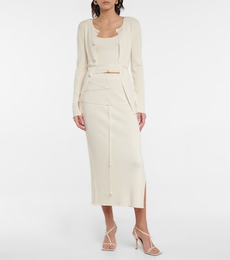 Top cropped Maia in maglia a coste | Altuzarra