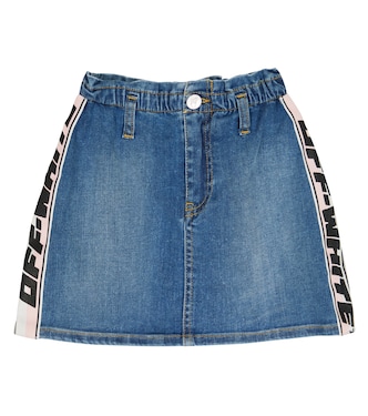 Falda vaquera con logo | Off-White Kids
