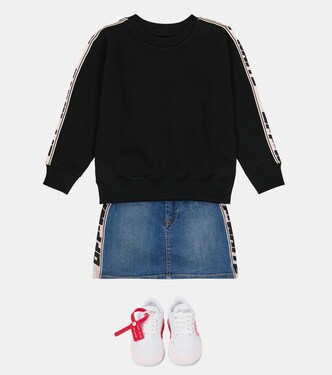 Falda vaquera con logo | Off-White Kids