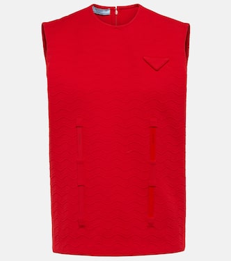 Logo knit top | Prada