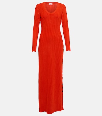 Maxikleid aus Rippstrick | Alaïa