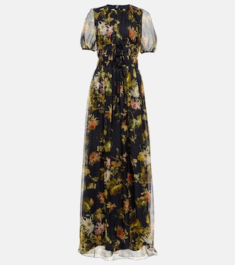 Robe Cassia aus Seiden-Voile | Erdem