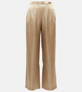 Pantalones anchos Fischio de tiro alto | Max Mara