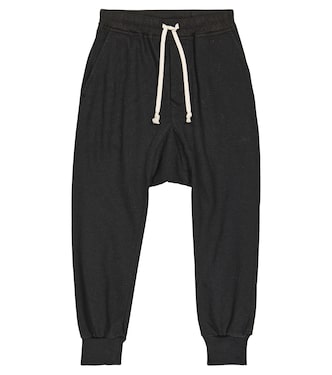Pantaloni sportivi in jersey di cotone | Rick Owens Kids