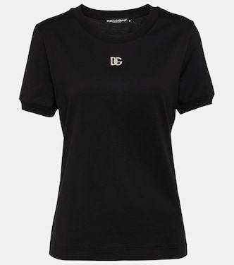 T-shirt en coton à ornements | Dolce&Gabbana