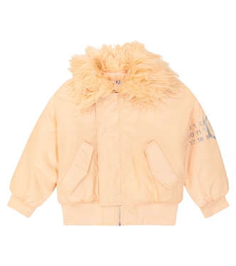 Bomberjacke aus Twill | MM6 Maison Margiela Kids