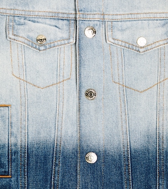 Bestickte Jeansjacke | Moschino Kids