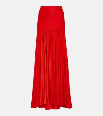Jersey maxi skirt | Rabanne