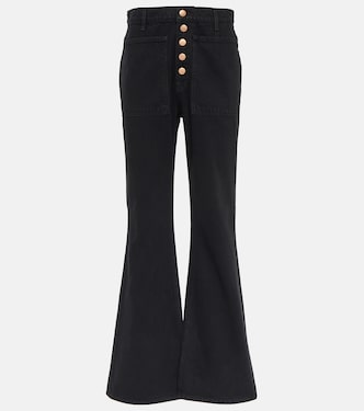 Jeans flared Lou de tiro alto | Ulla Johnson