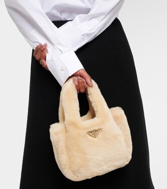 Sac Mini en shearling | Prada