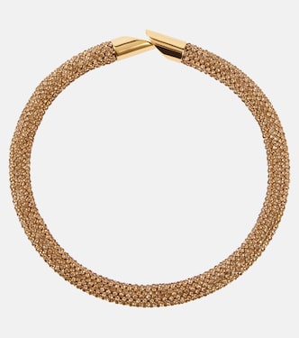 Collana Pixel Tube con cristalli | Rabanne