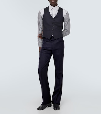 Pantaloni regular in lana | Maison Margiela
