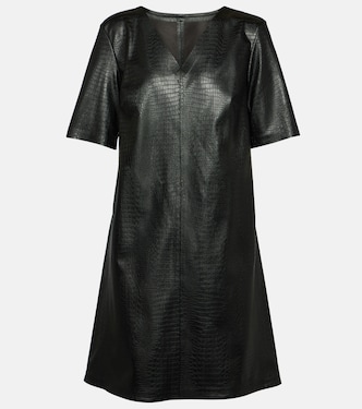 Eliot A-line croc-effect minidress | Max Mara