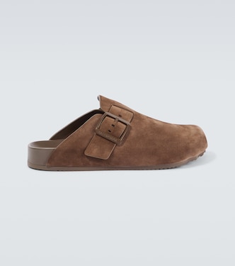 Slippers Sunday aus Veloursleder | Balenciaga