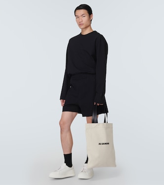 Shorts en mezcla de algodón | Jil Sander