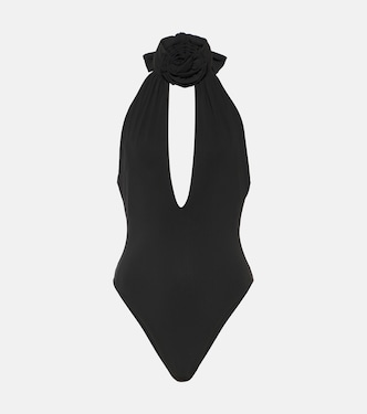 Halterneck cutout swimsuit | Magda Butrym