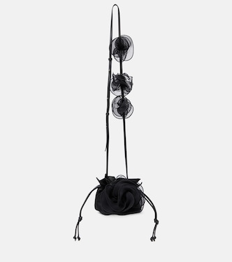 Magda Small floral-appliqué silk bucket bag | Magda Butrym