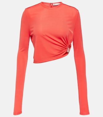 Top cropped asimmetrico | Christopher Esber