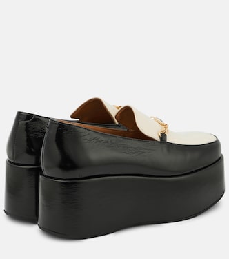 Mocassini in similpelle con platform | Ganni