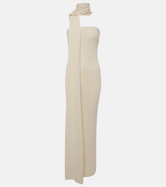 Maxikleid aus Leinen und Baumwolle | Magda Butrym
