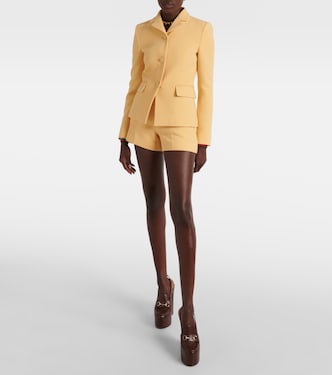Shorts aus Woll-Crêpe | Gucci