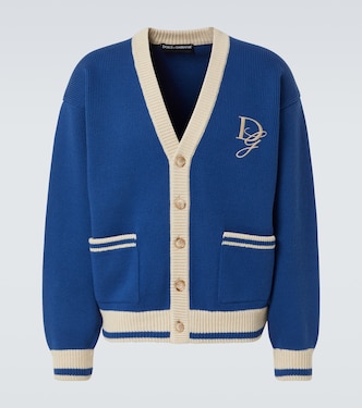Bestickter Cardigan aus Schurwolle | Dolce&Gabbana