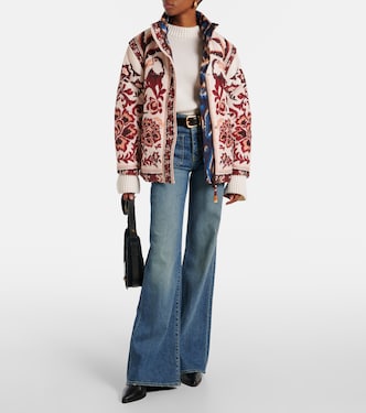 Reversible printed puffer jacket | Farm Rio