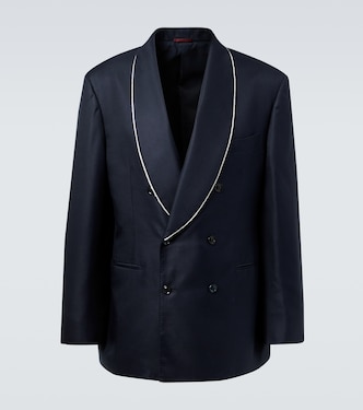 Silk tuxedo jacket | Brunello Cucinelli