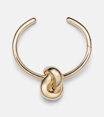 Knot 10kt gold choker | Jennifer Fisher
