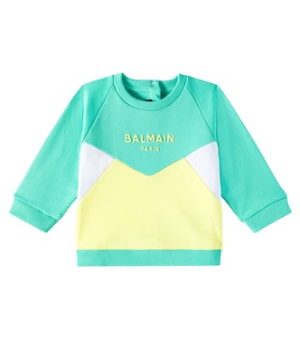 Baby - Felpa in cotone | Balmain Kids