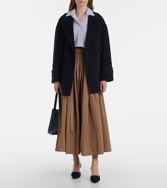 Gonna lunga Gea in taffetà a pieghe | 'S Max Mara