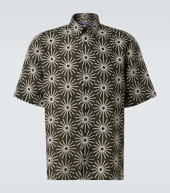 Castro printed linen bowling shirt | Frescobol Carioca