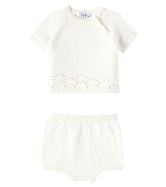 Baby - Top e culottes in cotone | Il Gufo