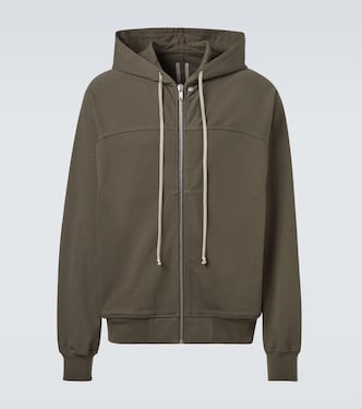 Cotton jersey hoodie | Rick Owens