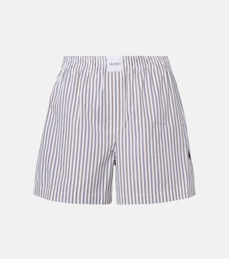 Short rayé en coton | The Attico