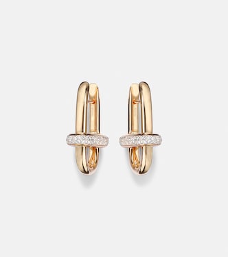 Ohrringe Iconica aus 18kt Roségold mit Diamanten | Pomellato