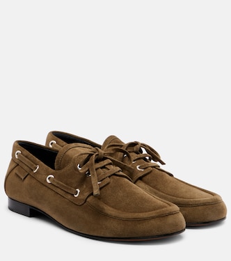 Segelschuhe Deck aus Veloursleder | Proenza Schouler